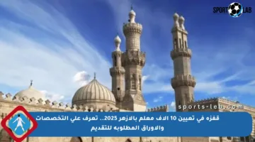 قفزة في تعيين 10 آلاف معلم بالأزهر 2025.. تعرف على التخصصات والأوراق المطلوبة للتقديم
